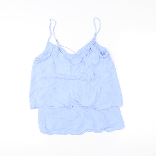Warehouse Women’s Blue Viscose Camisole Top UK 10