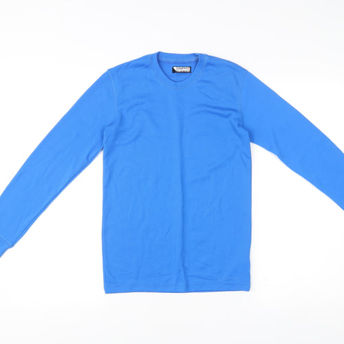 Campri Boys Blue Long Sleeve Sports Base Layer Top 11-12Y Athletic Fit