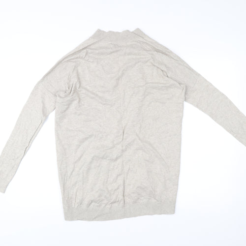 Gap Womens Beige XS Knit Open Cardigan Jumper Cotton Long Sleeve
