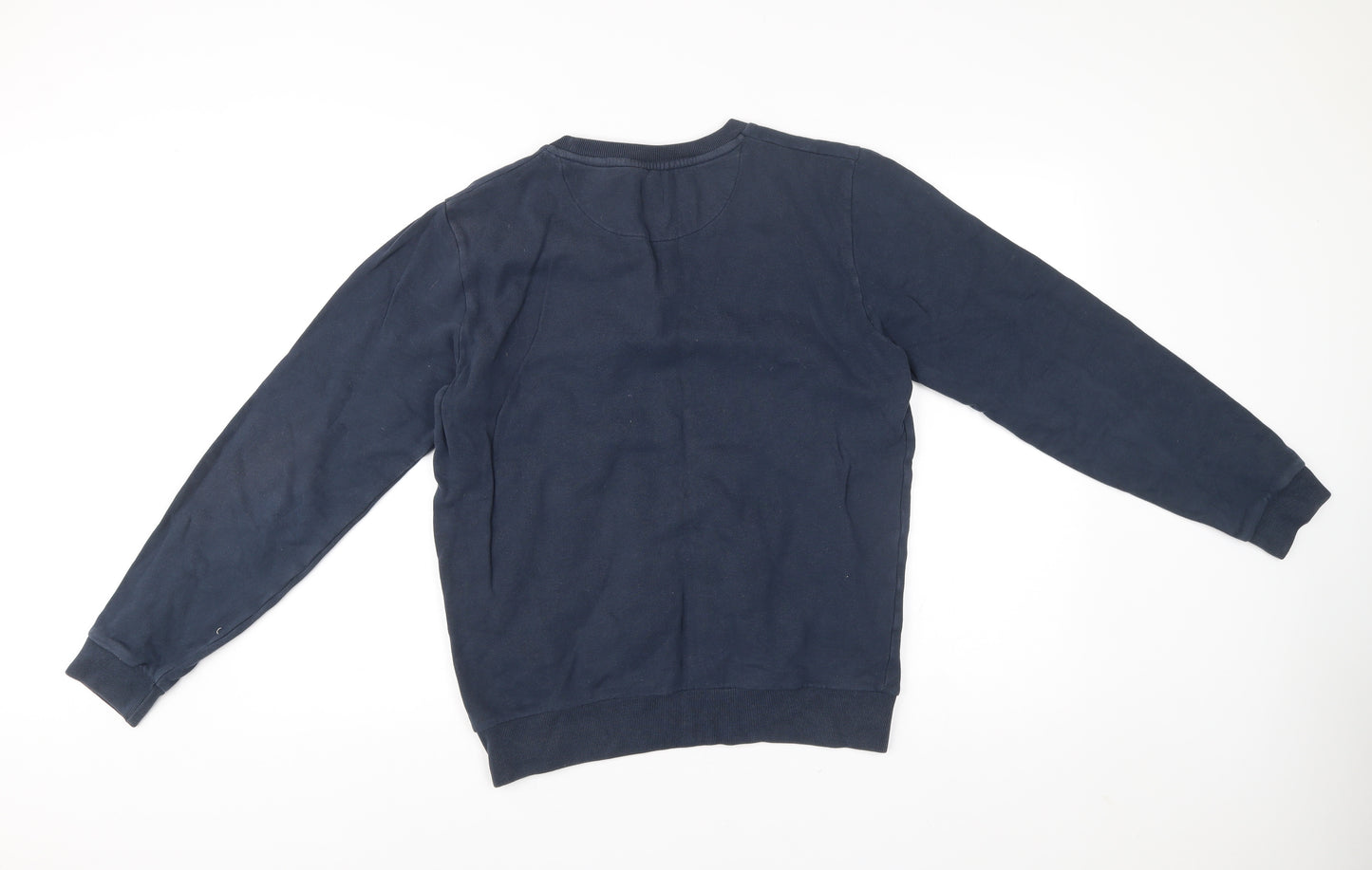Jack Wills Men’s Blue Cotton Crew Neck Sweatshirt Size S Regular Fit