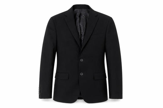Zara Men’s Black Slim Fit Blazer Jacket Size 36 Two Button