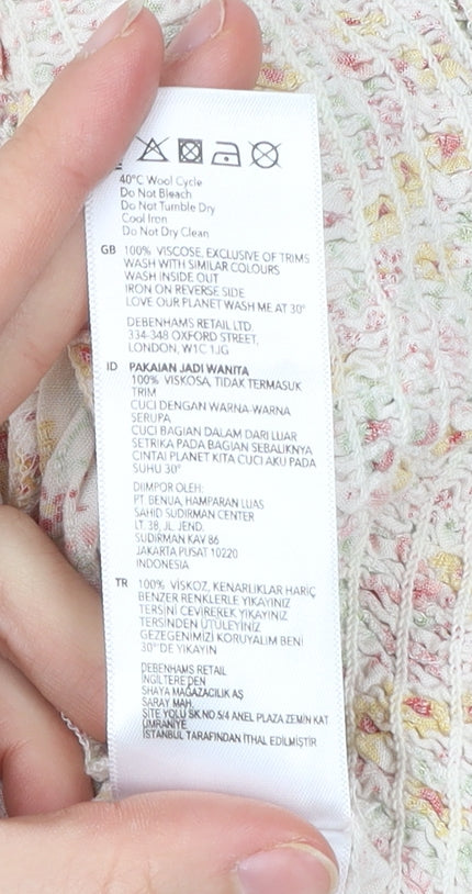 Monsoon Girls Multicoloured Floral Sleeveless Jumpsuit Age 12 Years