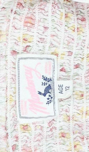 Monsoon Girls Multicoloured Floral Sleeveless Jumpsuit Age 12 Years