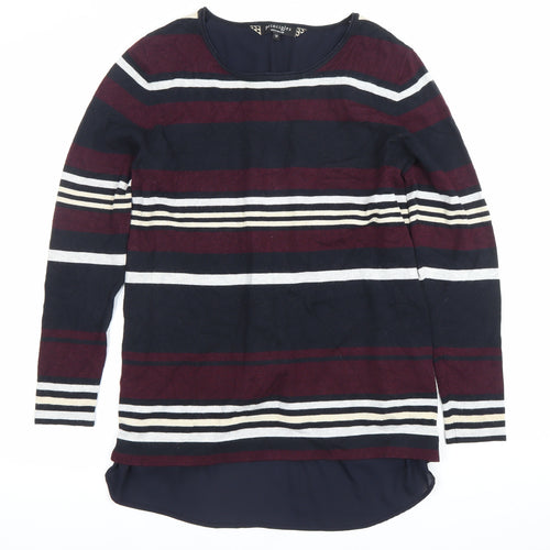 Principles by Ben de Lisi Womens Multicoloured Stripe Jumper Size 12