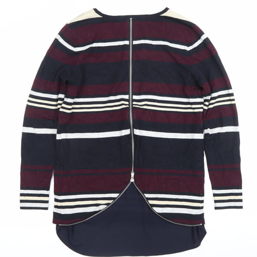 Principles by Ben de Lisi Womens Multicoloured Stripe Jumper Size 12