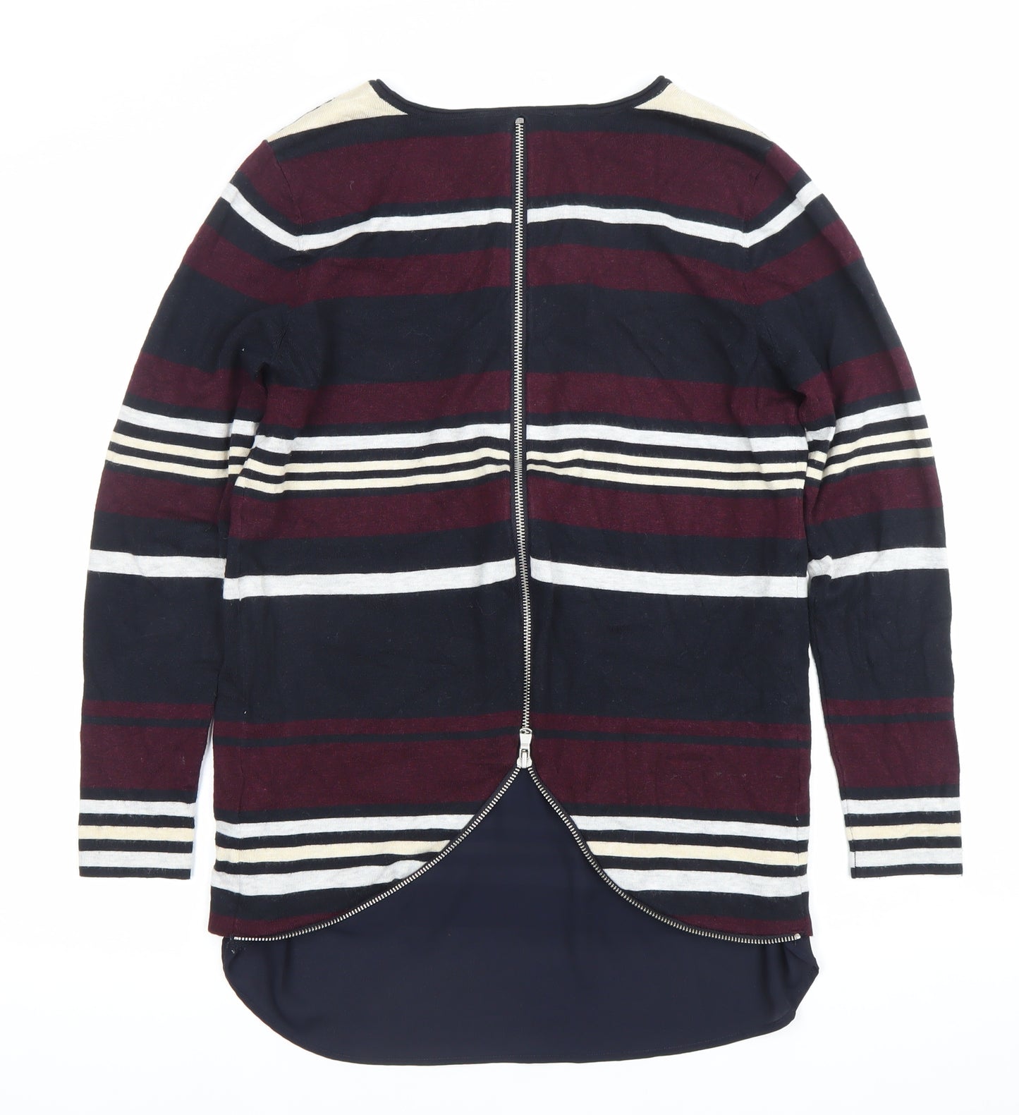 Principles by Ben de Lisi Womens Multicoloured Stripe Jumper Size 12