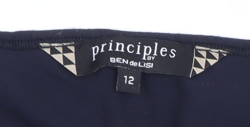 Principles by Ben de Lisi Womens Multicoloured Stripe Jumper Size 12