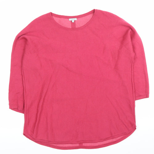 Jigsaw Women’s Pink Wool Blend Pullover Jumper Size M