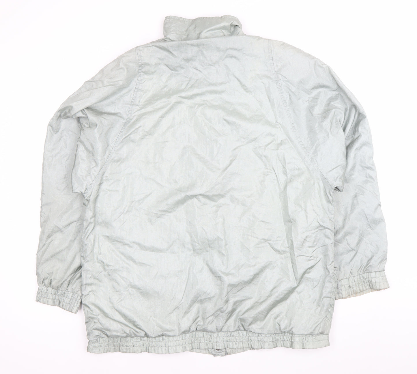 Haband Women’s Grey Nylon Mid-Length Casual Jacket L