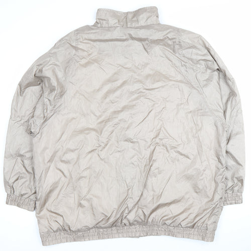 Haband Womens Plus Size 20 Beige Windbreaker Jacket Casual Nylon