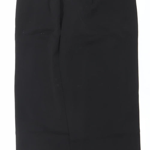 JinYuYuan Womens Black M Dress Pants Work Trousers Straight Leg
