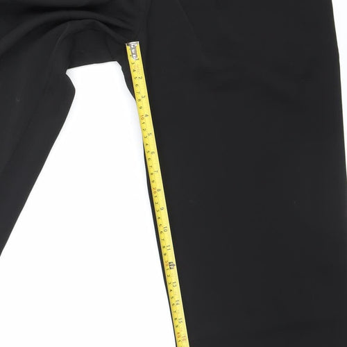 JinYuYuan Womens Black M Dress Pants Work Trousers Straight Leg