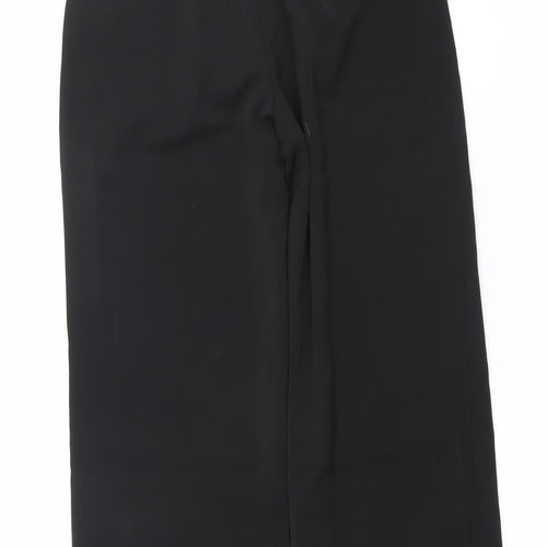 JinYuYuan Womens Black M Dress Pants Work Trousers Straight Leg
