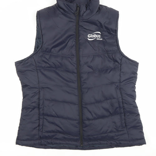 Regatta Professional Unisex Blue Puffer Waistcoat Size 44 Full Zip