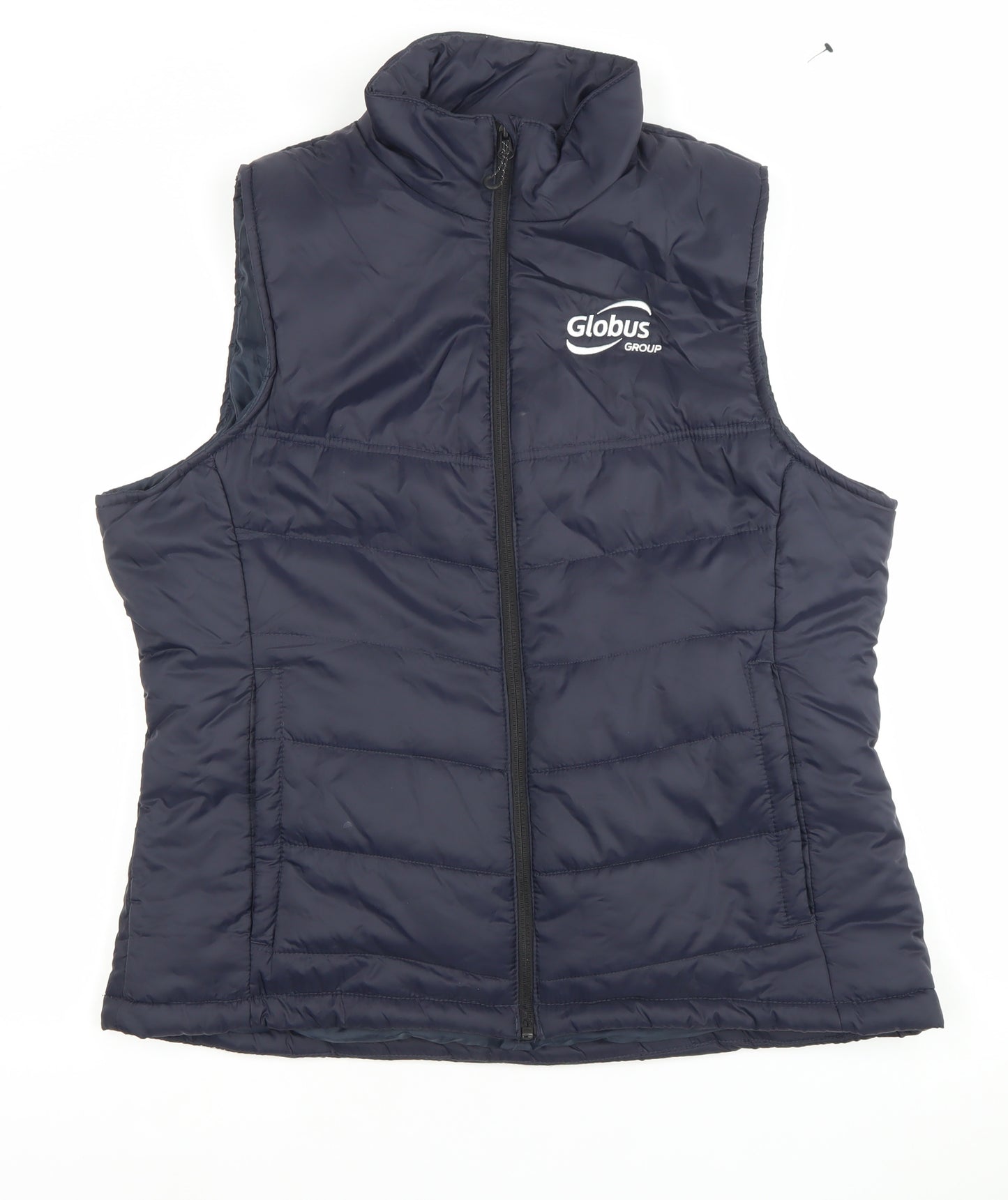 Regatta Professional Unisex Blue Puffer Waistcoat Size 44 Full Zip