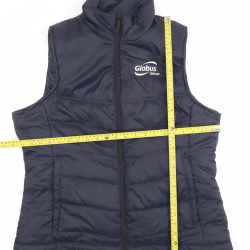 Regatta Professional Unisex Blue Puffer Waistcoat Size 44 Full Zip