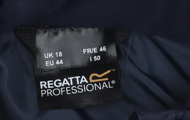 Regatta Professional Unisex Blue Puffer Waistcoat Size 44 Full Zip