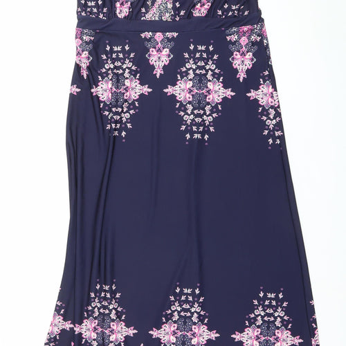 Bodyflirt Boutique Women’s Multicoloured Maxi Dress Size M Halter Paisley