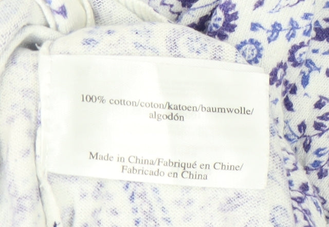 Laura Ashley Women’s Multicoloured Floral Cotton Cardigan UK 12