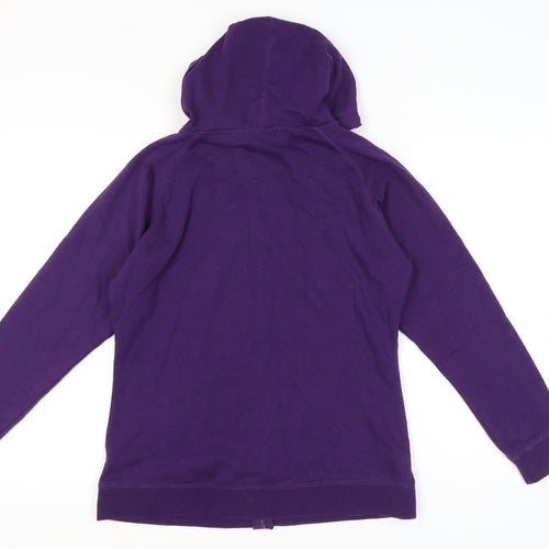Stormberg Womens Purple Hoodie L Full Zip Casual Sportswear