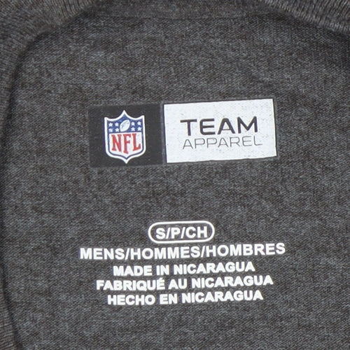 NFL Team Apparel Mens Grey Small San Francisco 49ers T-Shirt