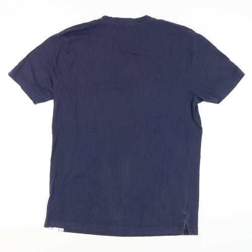 Rangers Football Club Men's Blue Medium Graphic T-Shirt