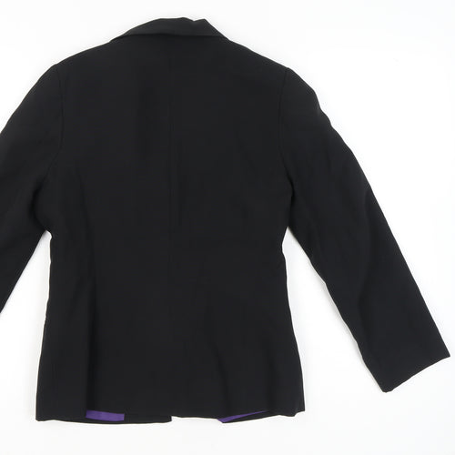 Dorothy Perkins Women’s Black Blazer Jacket Size 10 Classic Workwear