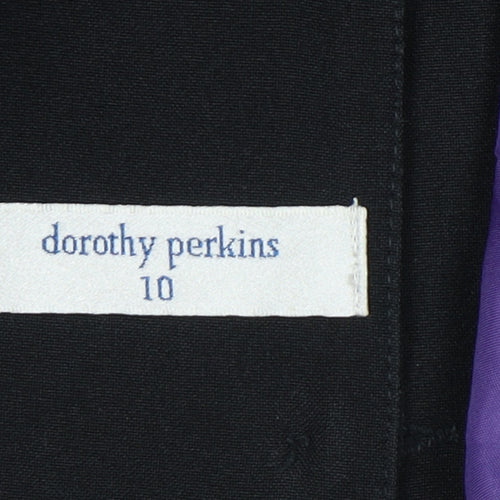 Dorothy Perkins Women’s Black Blazer Jacket Size 10 Classic Workwear
