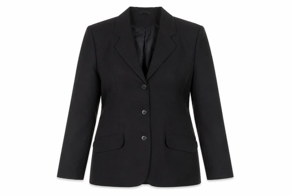 Classic Woman Black Blazer Jacket Women Size 14 UK Work Formal
