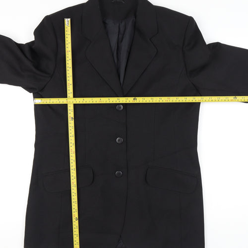 Classic Woman Black Blazer Jacket Women Size 14 UK Work Formal