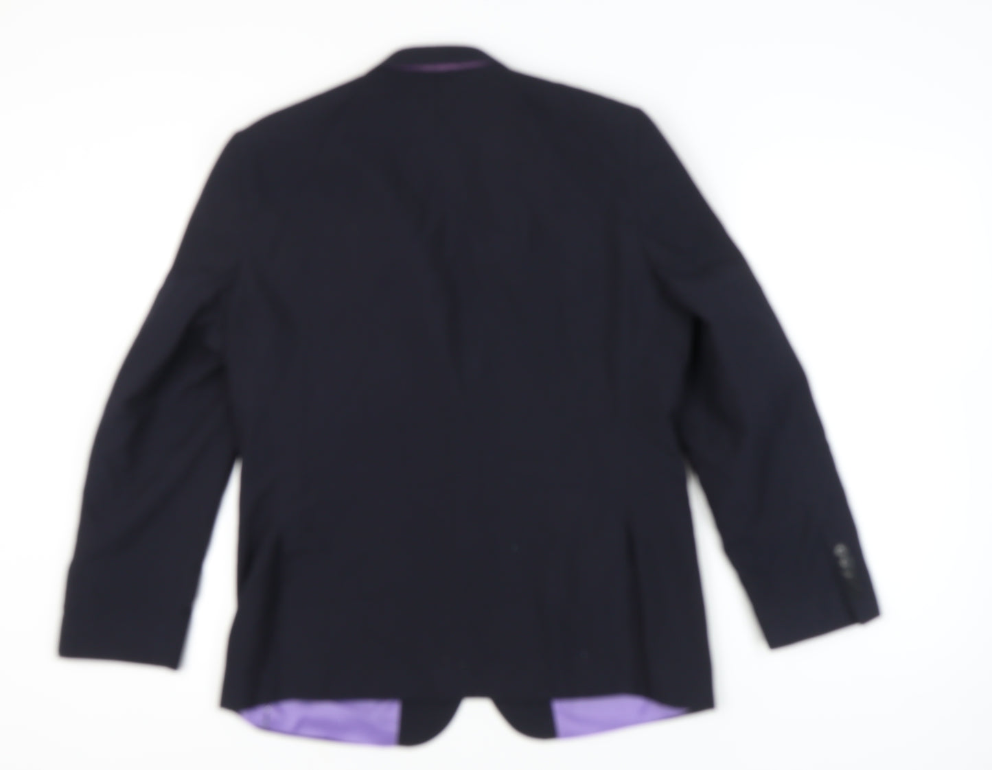 Harry Brown Men’s Black Slim Fit Blazer Jacket 42S