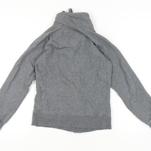 ONLY Unisex Kids Grey Full Zip Hoodie Sweatshirt Size M Regular Fit