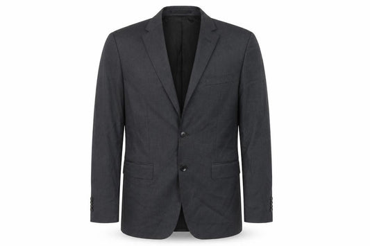 Hugo Boss Men’s Grey Wool Blazer Jacket Size 38R Regular Fit