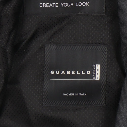 Hugo Boss Men’s Grey Wool Blazer Jacket Size 38R Regular Fit