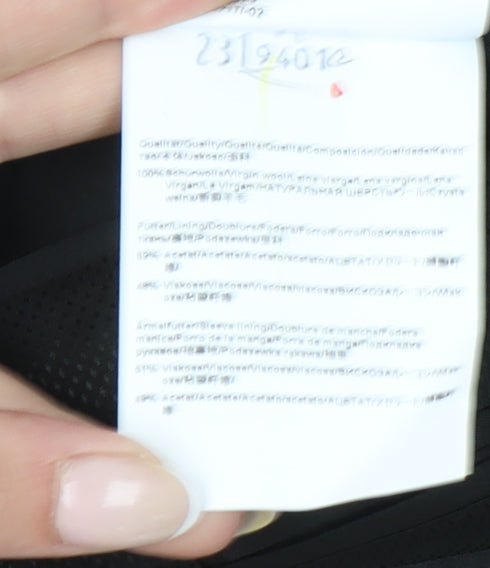 Hugo Boss Men’s Grey Wool Blazer Jacket Size 38R Regular Fit