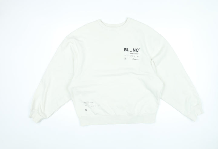 River Island Men's White Graphic Print Pullover Sweatshirt Size S