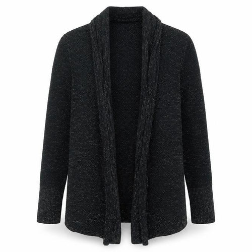 GAP Kids Girls Black Knit Cardigan Jumper Size 10-11 Years Long Sleeve