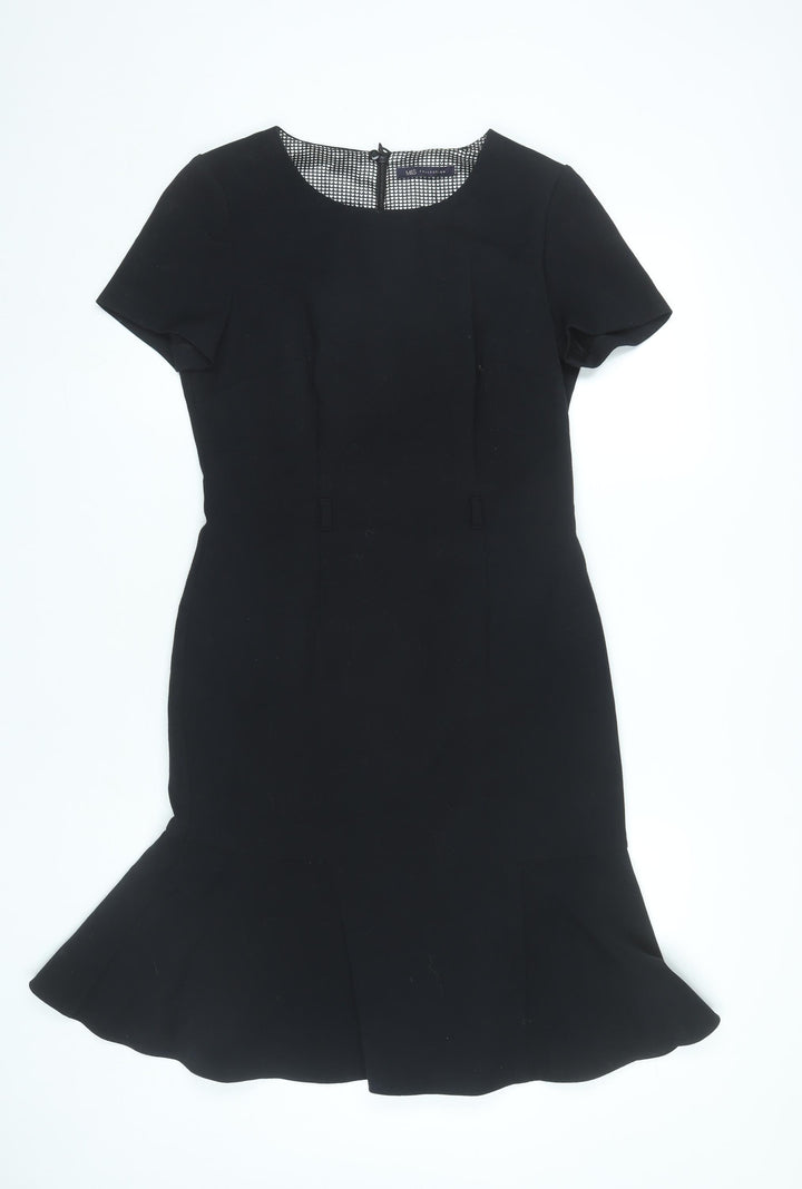 Marks and Spencer Women’s Black Size 10 Sheath Knee Length Dress