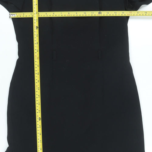Marks and Spencer Women’s Black Size 10 Sheath Knee Length Dress