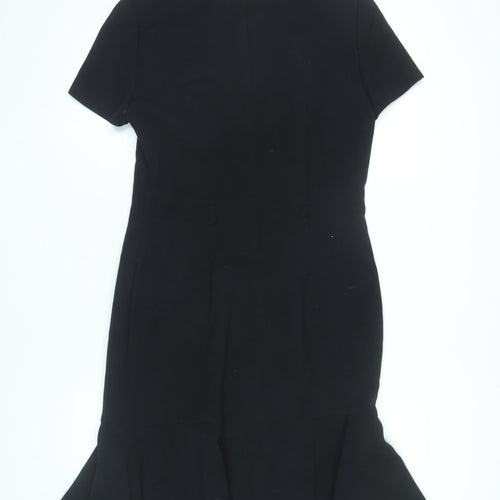 Marks and Spencer Women’s Black Size 10 Sheath Knee Length Dress