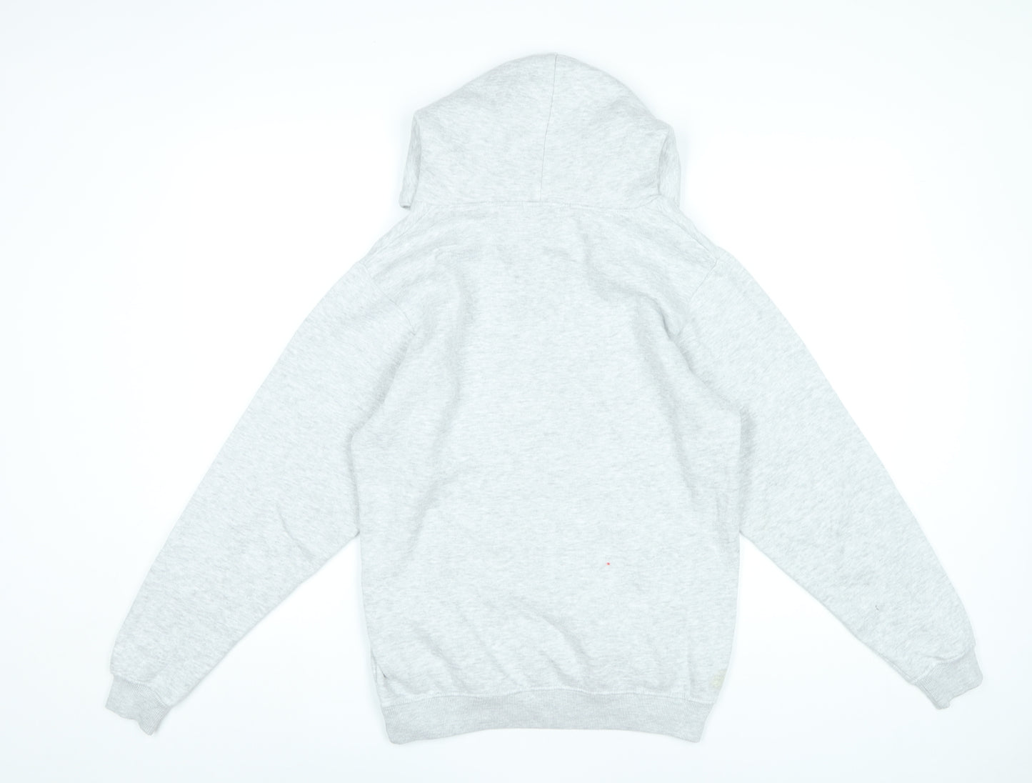 PrettyLittleThing Women’s Grey XS Pullover Hoodie Cotton Blend
