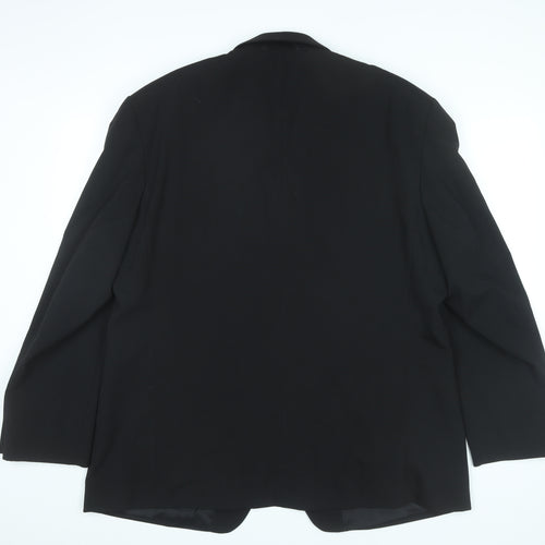 Burton Menswear Men's Black 46 Chest Regular Fit Blazer Jacket