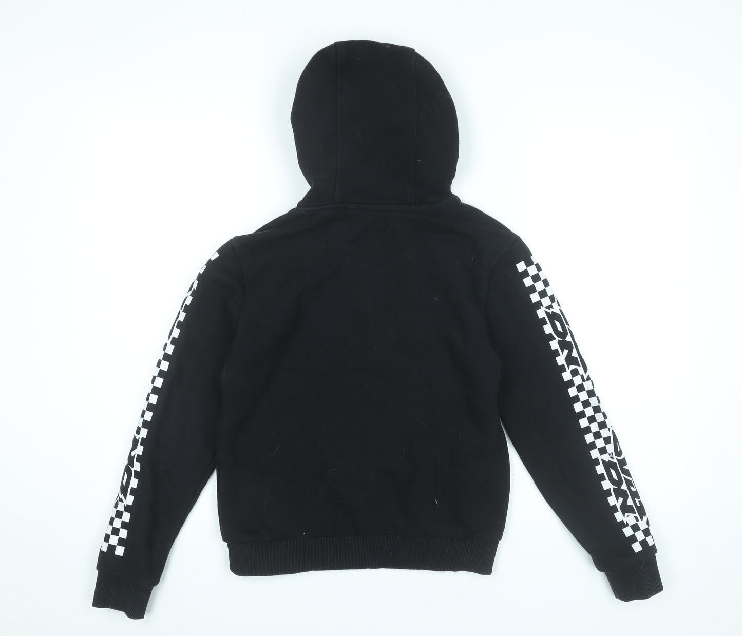 No Fear Boys Black Hoodie 11-12 Years Pullover Graphic Racing Print