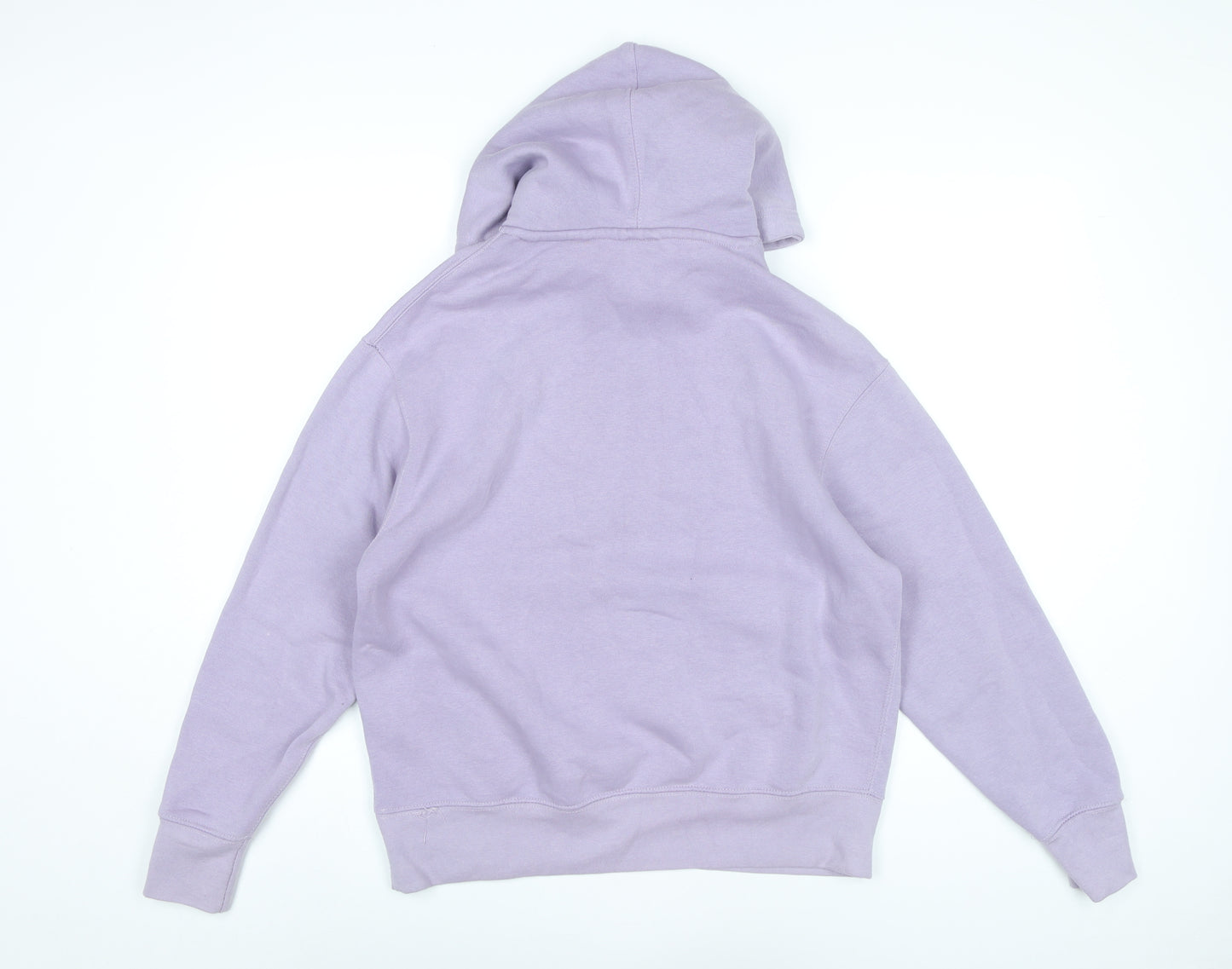 Pull&Bear Men’s Purple XS Pullover Hoodie with Pocket