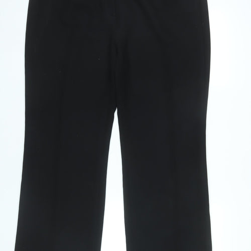 Essence Womens Black Size 18 Dress Pants Straight Formal Trousers