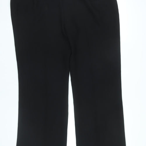 Essence Womens Black Size 18 Dress Pants Straight Formal Trousers