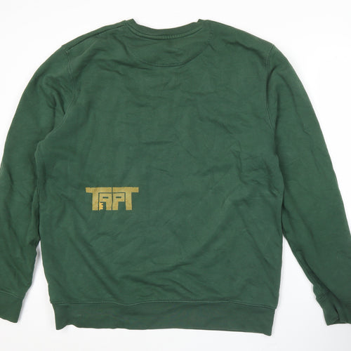 Stanley/Stella Mens Green XL Crew Neck Graphic Sweatshirt