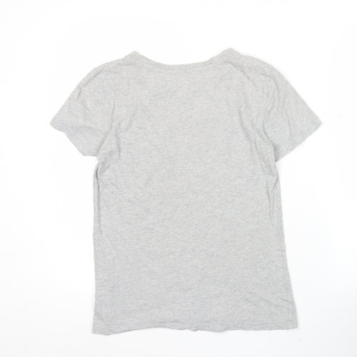 Calvin Klein Jeans Women’s Grey Cotton T-Shirt Size S Casual