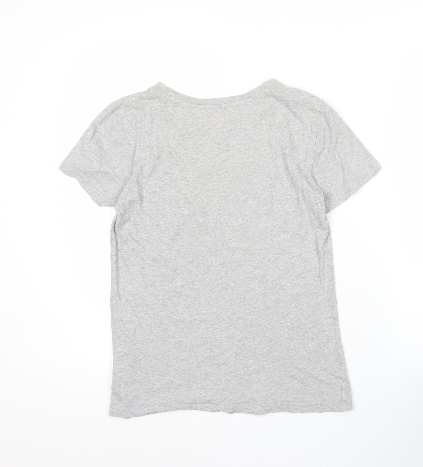 Calvin Klein Jeans Women’s Grey Cotton T-Shirt Size S Casual