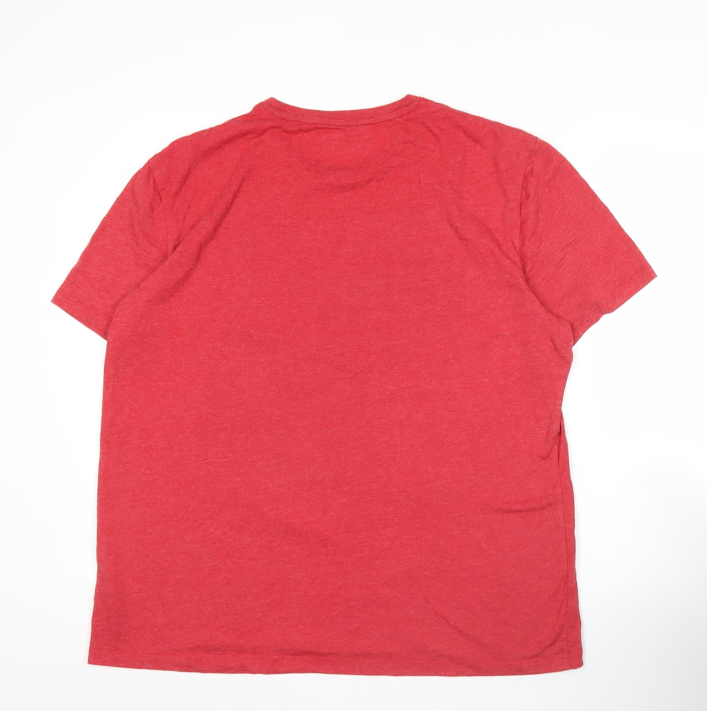 Coca-Cola Men's Red Christmas Holiday Graphic T-Shirt XL